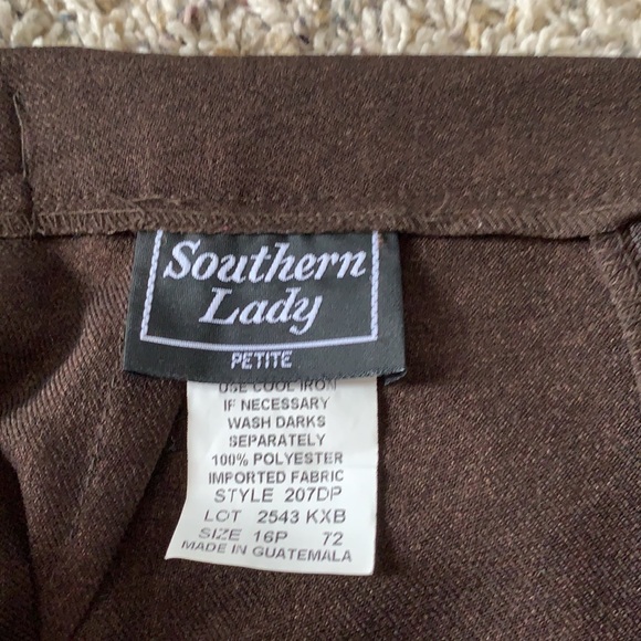 Brown pencil skirt - Picture 4 of 4